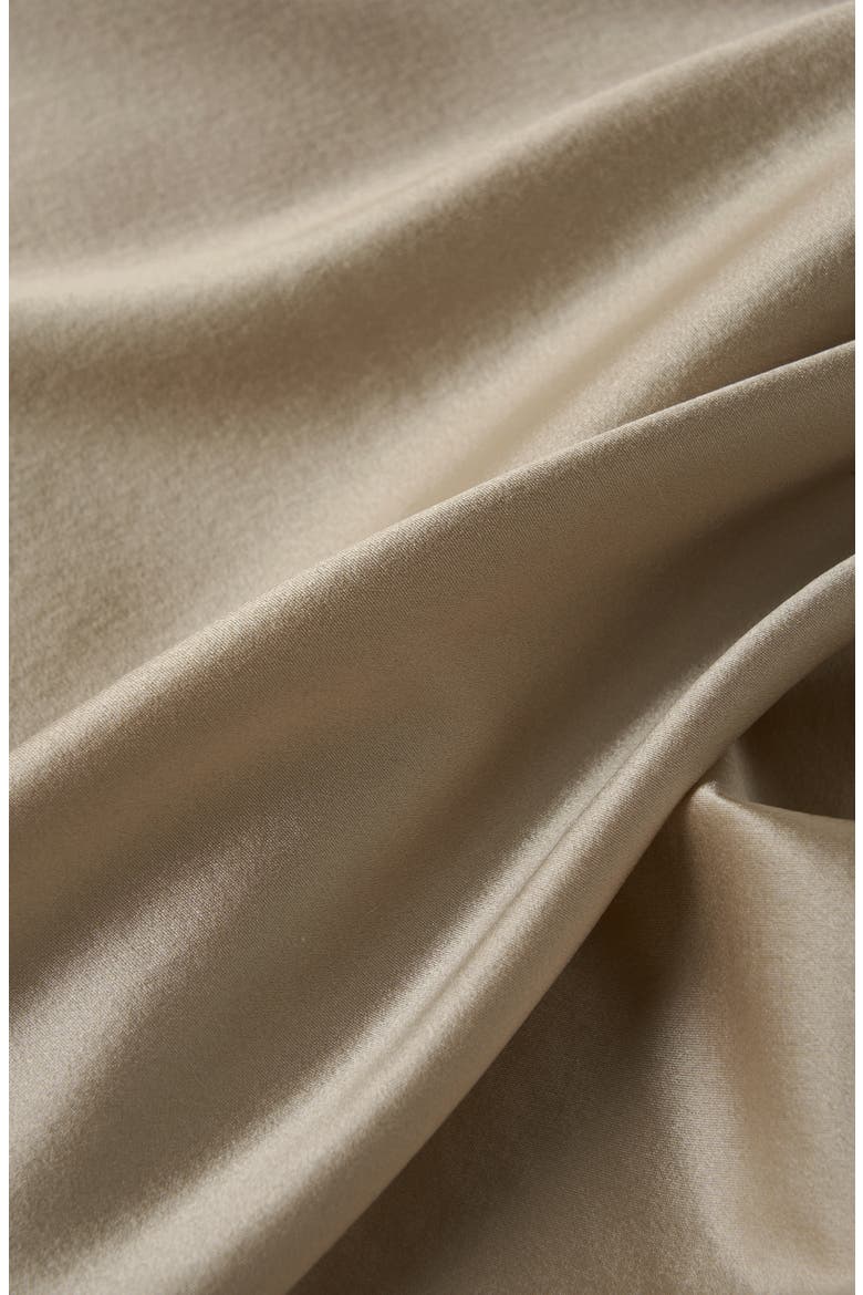 Reversible Cashmere and Silk Pillowcase, Alternate, color, Camel