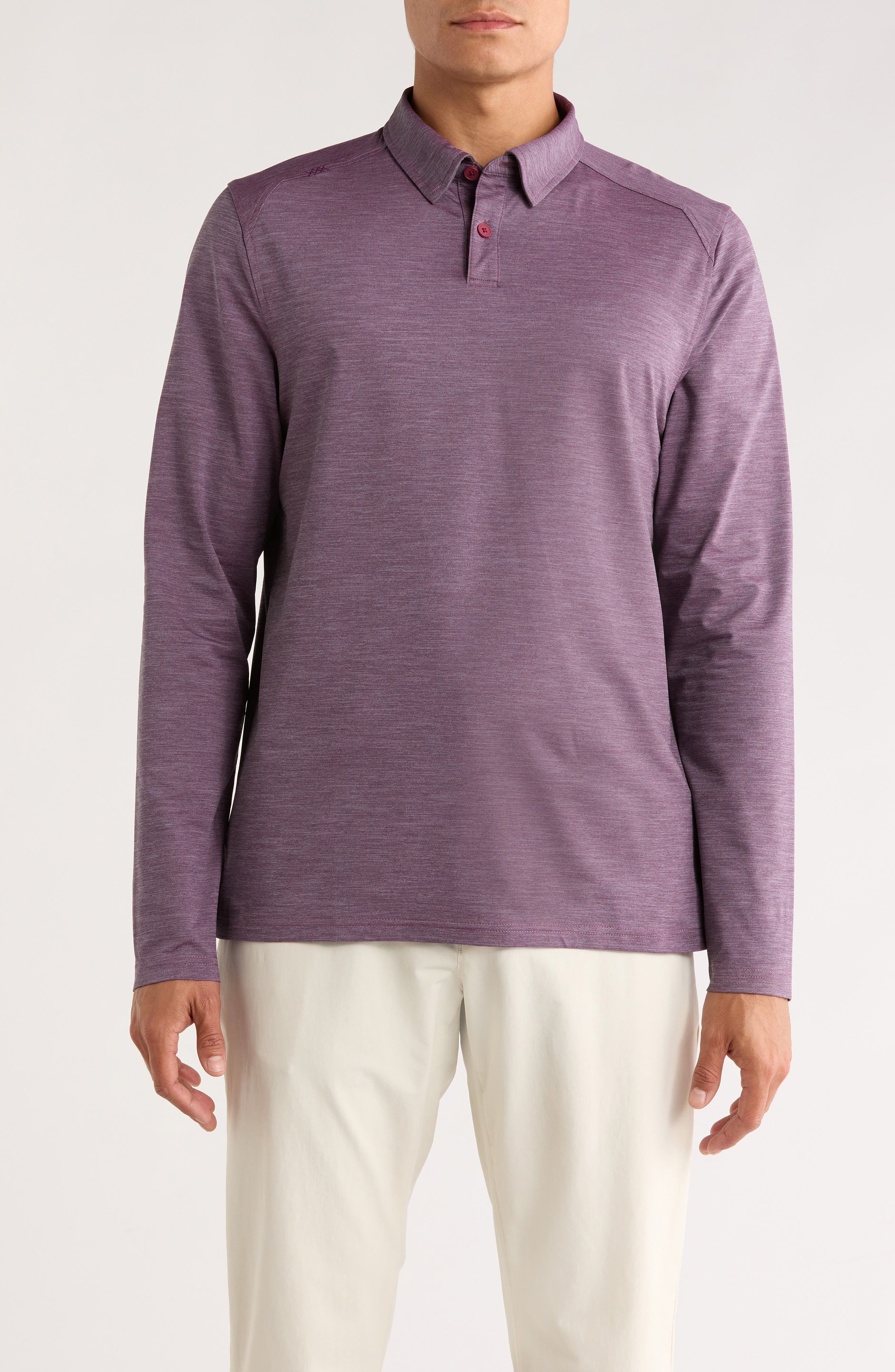 Rhone Commuter Long Sleeve Polo