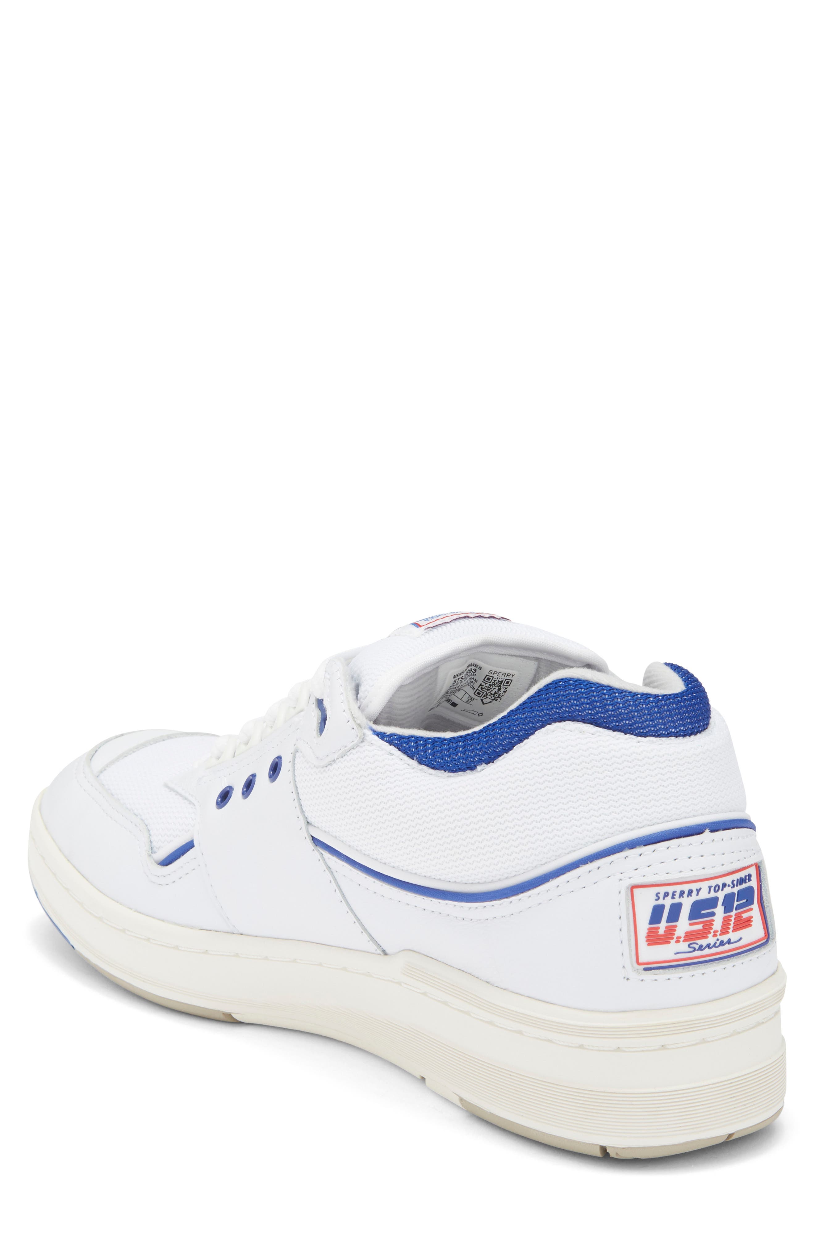 Sperry US12 Sneaker, Alternate, color, White