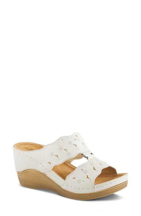 Dreiser Platform Wedge Slide Sandal (Women)