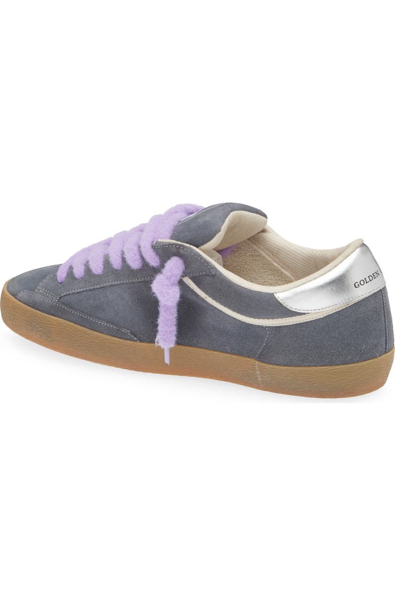 Golden Goose Super-Star Sneaker, Alternate, color, Stone Blue/Milk/Silver