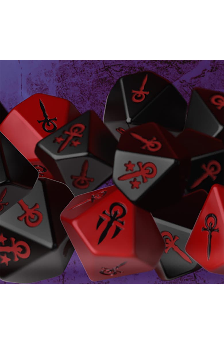 Renegade Games Vampire The Masquerade Dice Set - Roleplaying Game, Alternate, color, Black