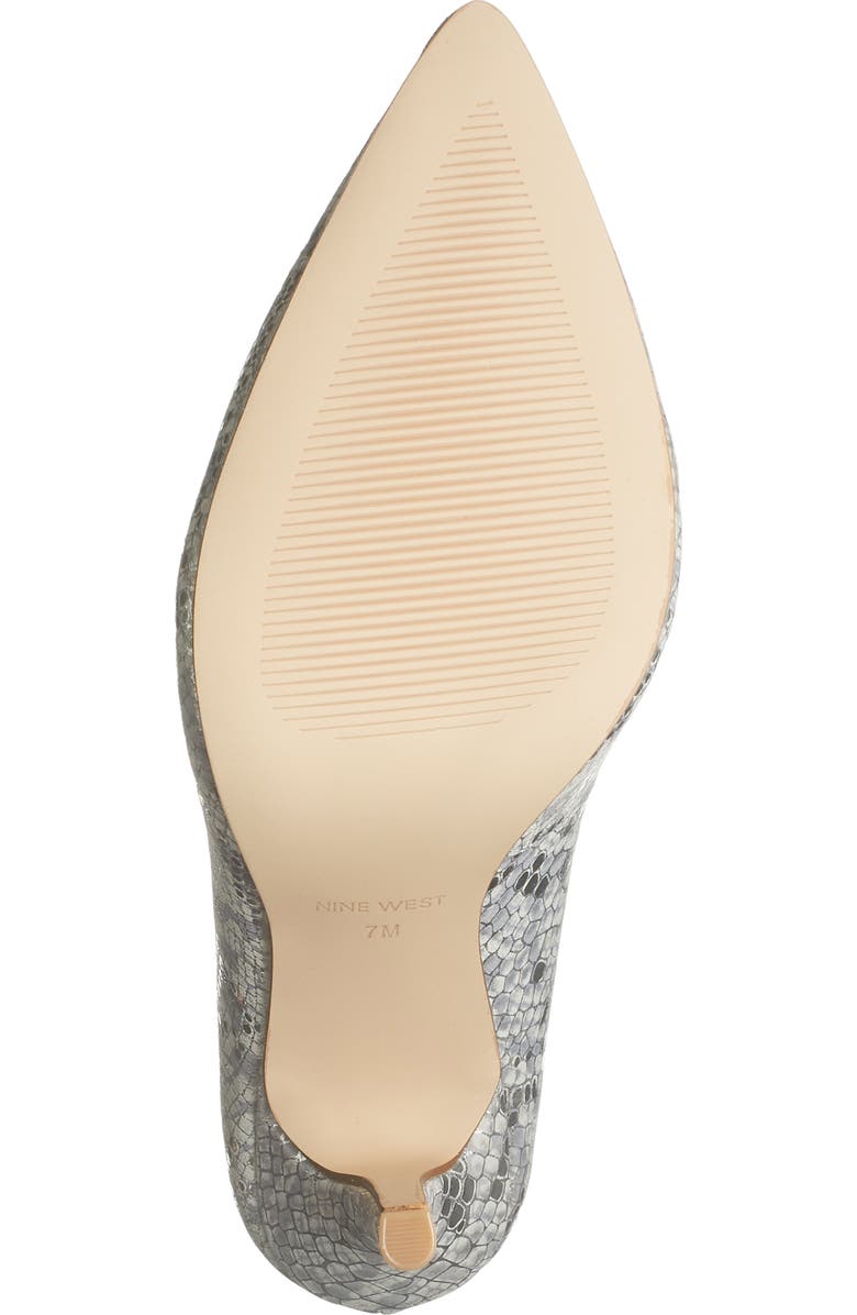 Nine West Flax Suede Pointed Toe Pump, Alternate, color,