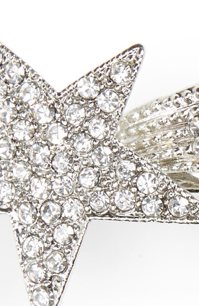 Cara Crystal Shooting Star Barrette, Alternate, color, 