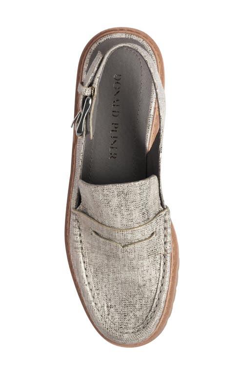 DONALD PLINER DONALD PLINER SLINGBACK PLATFORM PENNY LOAFER 