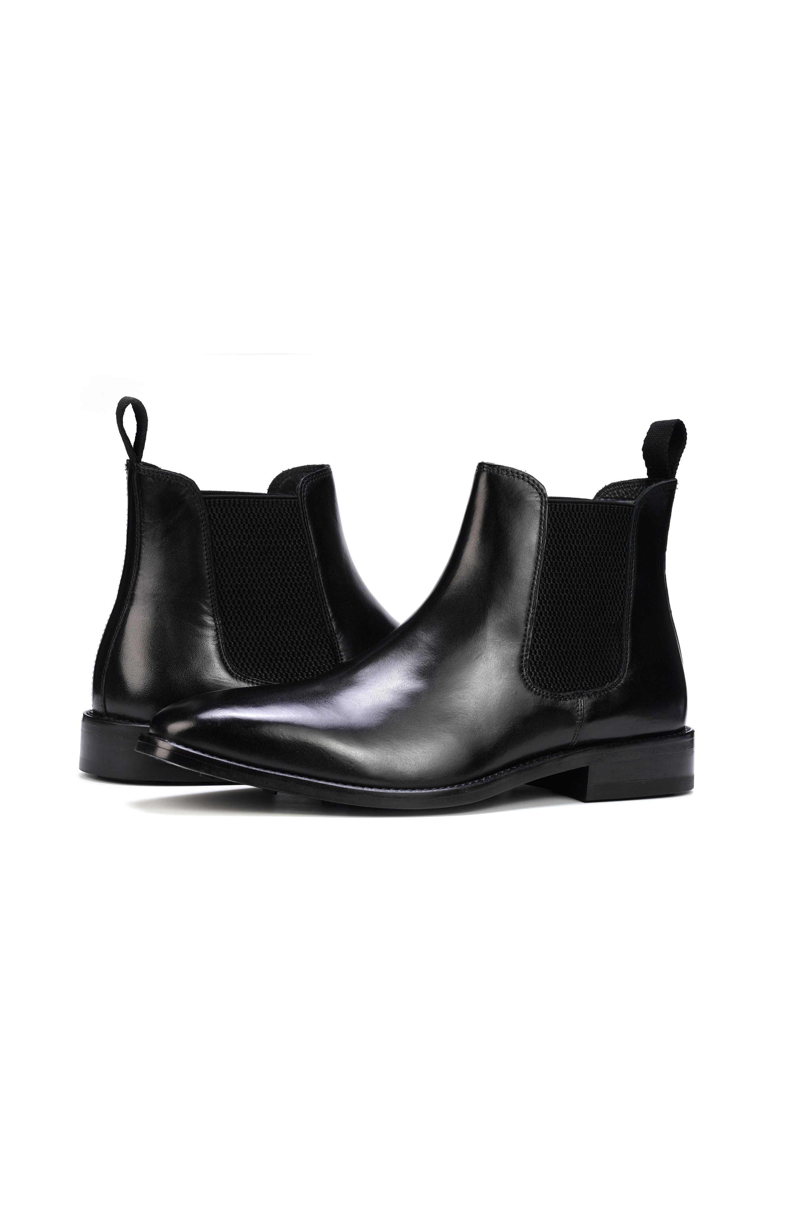 Anthony Veer Thomas Chelsea Boot, Alternate, color, Black