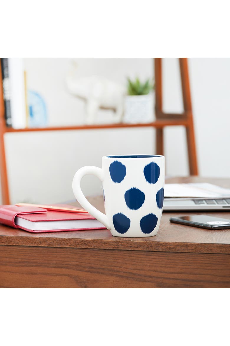 Indigo Dot Mug Set of 2 30 oz, Alternate, color, Blue