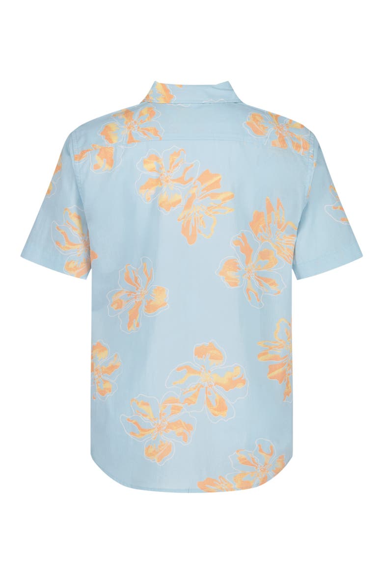 Kids' Sundays Cotton Button-Up Shirt, Alternate, color, MIST BLUE