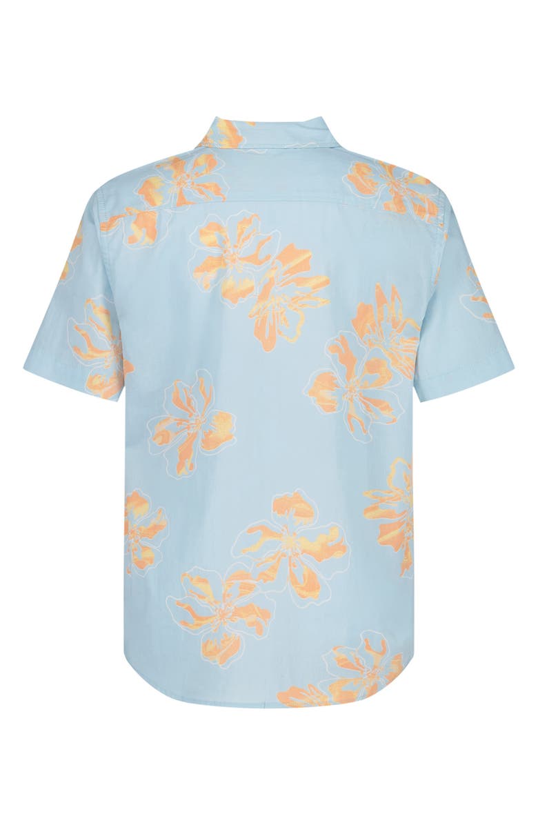 Billabong Kids' Sundays Cotton Button-Up Shirt, Alternate, color, Mist Blue