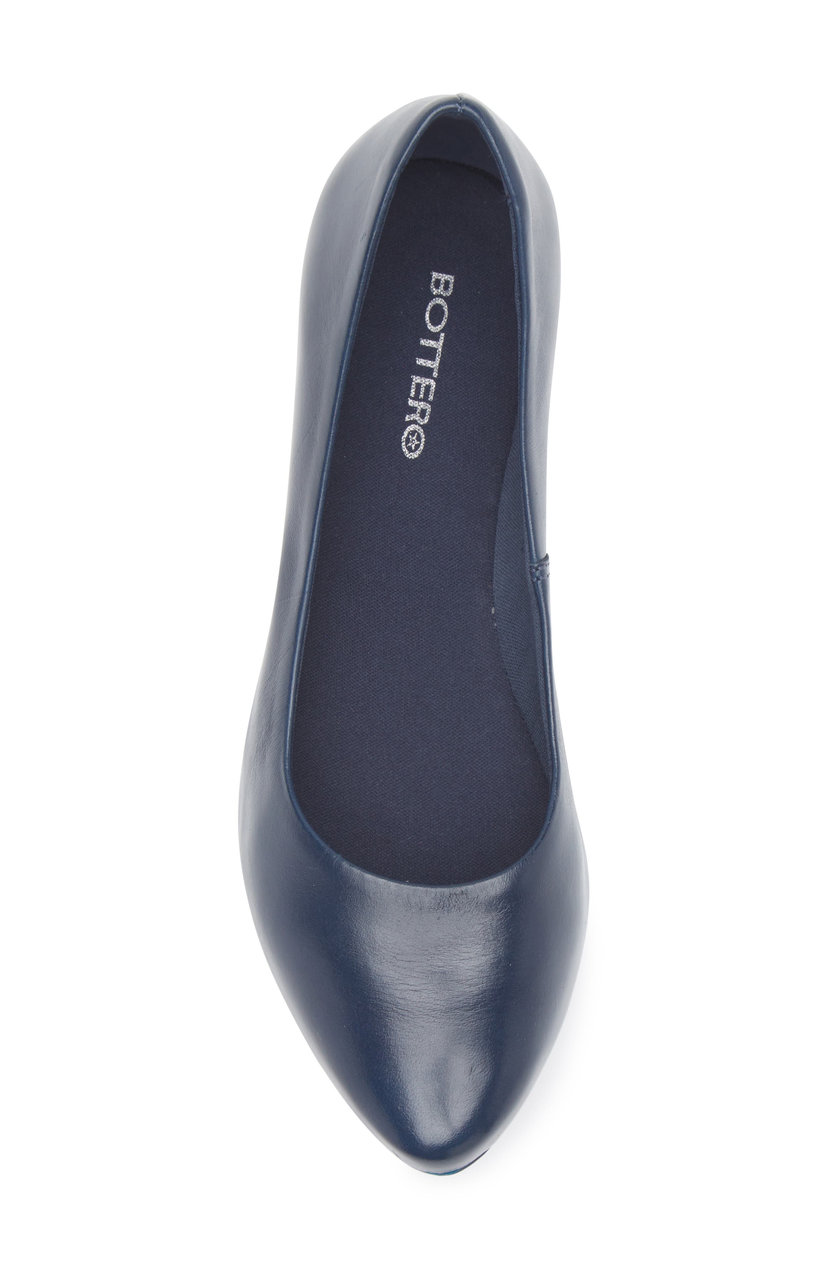 Botdogs Ballet Flat, Alternate, color, MARINHO 24