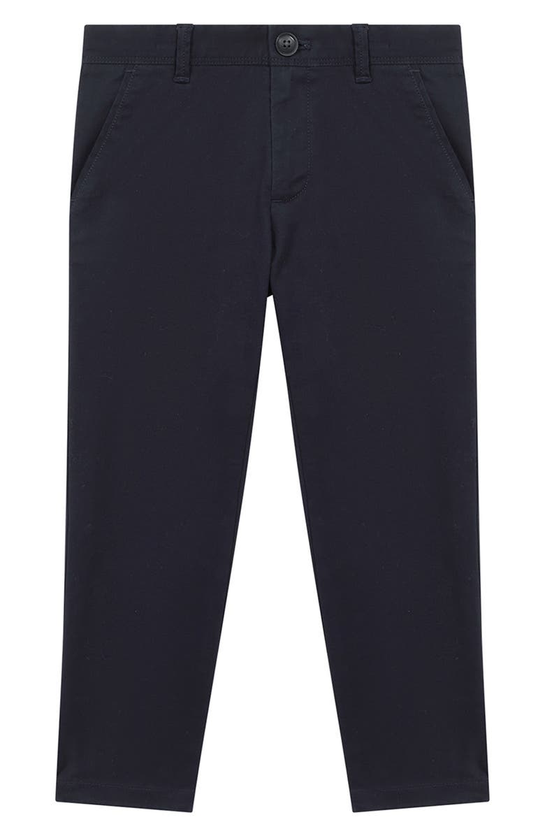 Reiss Kids
 Pitch Stretch Cotton Pants, Main, color, Navy