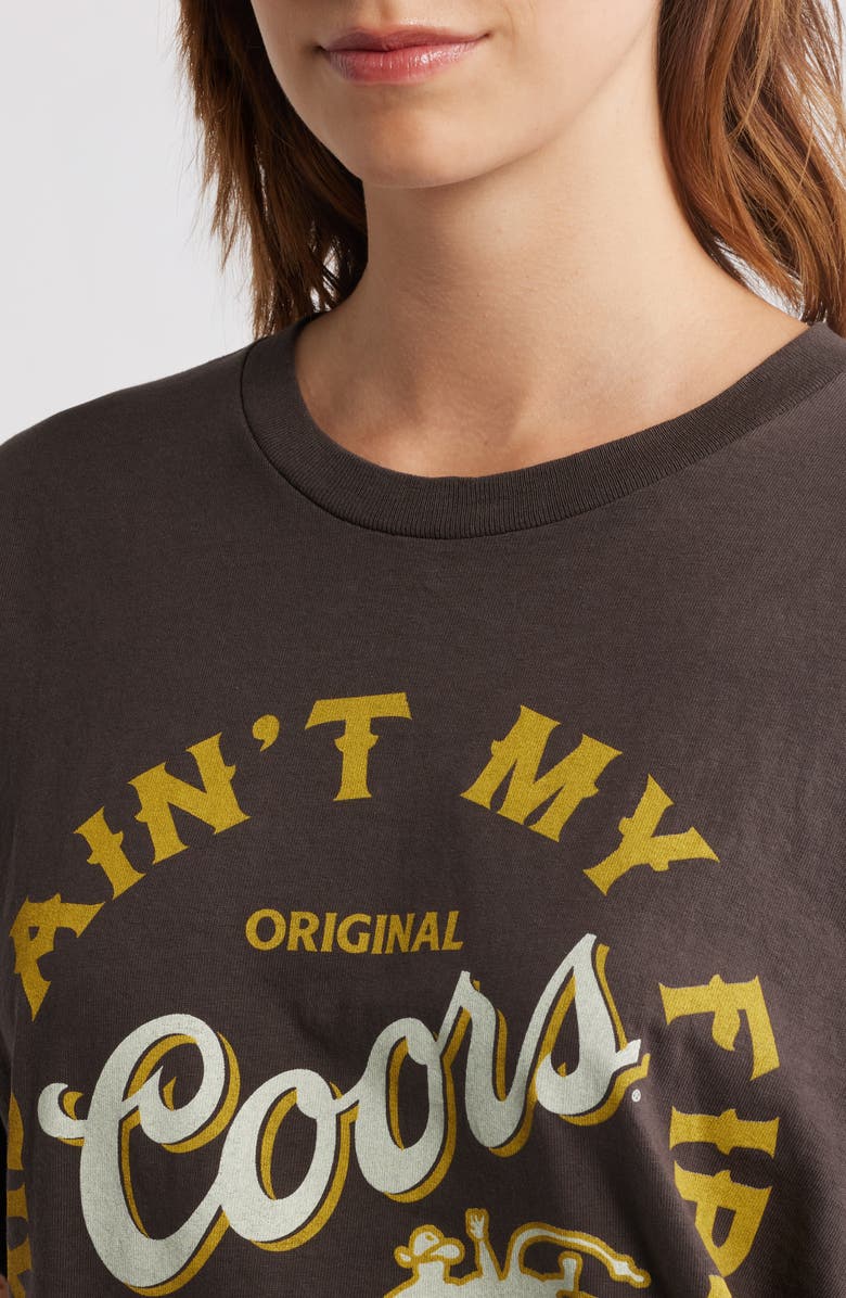 Junk Food Coors Rodeo Graphic T-Shirt, Alternate, color, Coffee