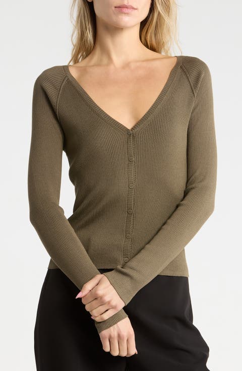 Darlene Silk & Cashmere Cardigan