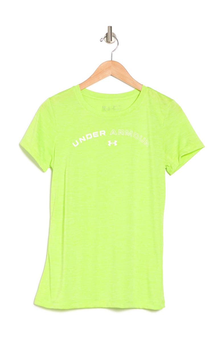 Under Armour Tech Twist Logo T-Shirt, Alternate, color, 