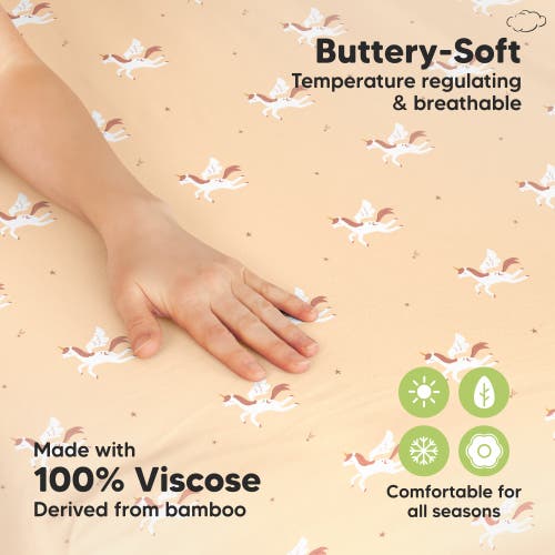 Keababies Isla Fitted Mini Crib Sheets