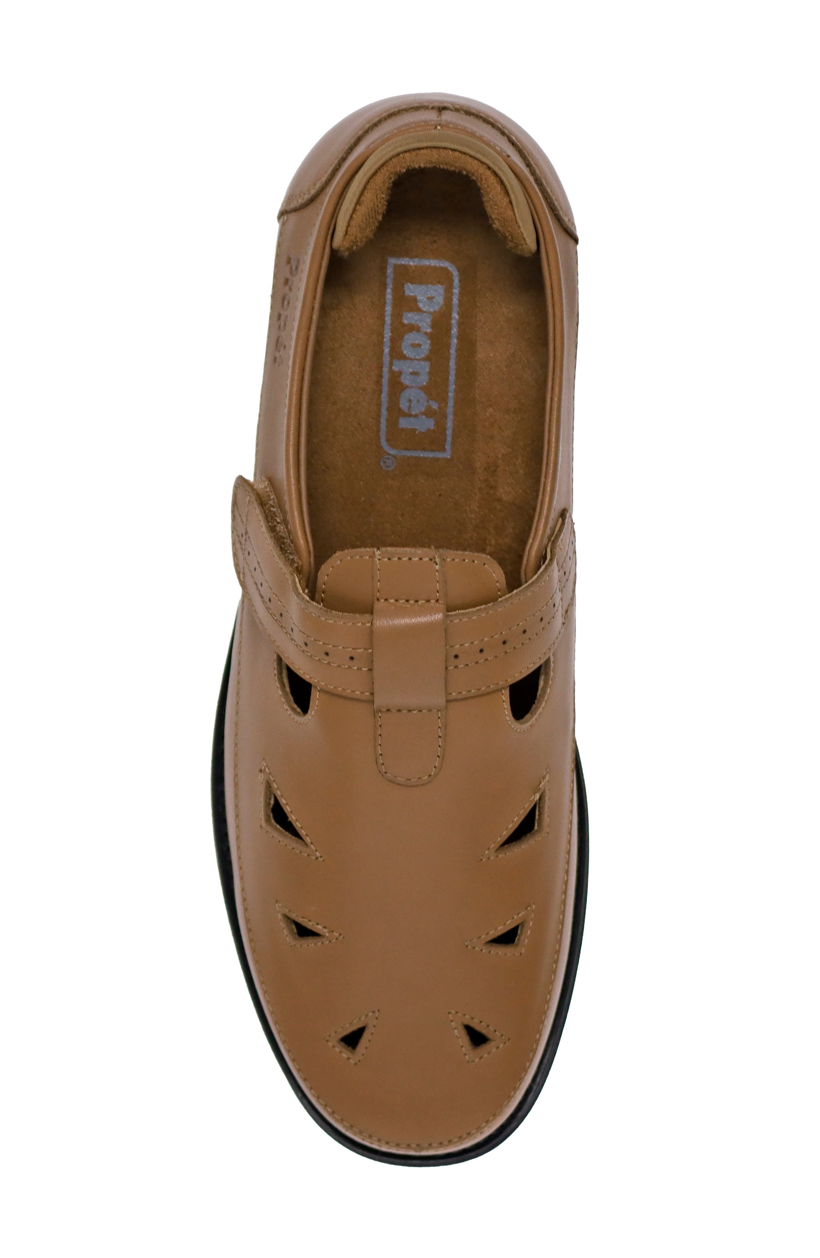 Helen T-Strap Flat, Alternate, color, OYSTER