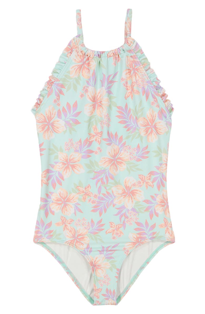 Billabong Kids' Sunshine Dreams One-Piece Swimsuit, Main, color,