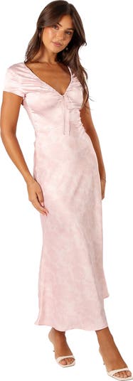 Petal & Pup Benton Satin Maxi Dress | Nordstrom