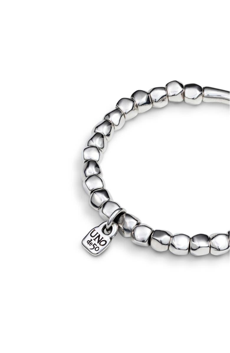 UNODE50 Tubo Bracelet, Alternate, color, Silver