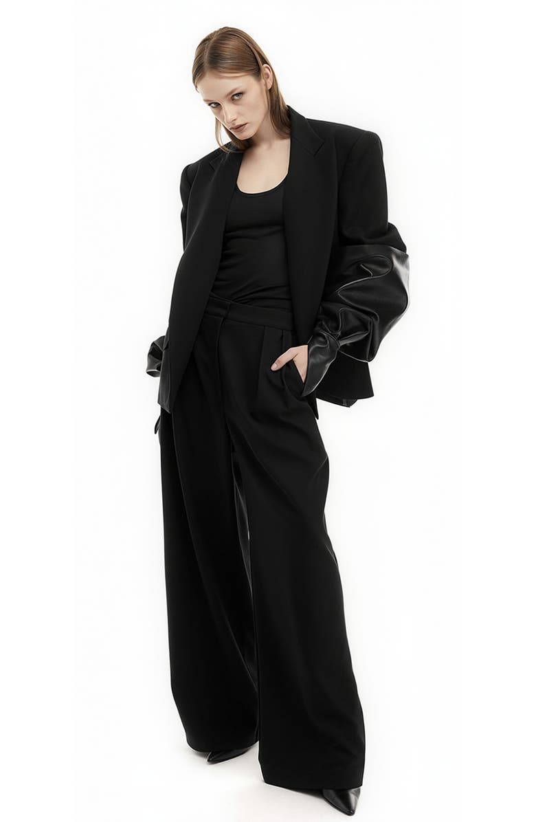 Mother of All Doris Jacket, Alternate, color, Black