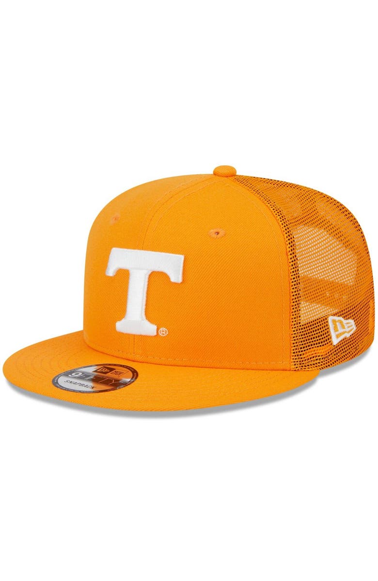 New Era Men's New Era Tennessee Orange Tennessee Volunteers Classic 9FIFTY Trucker Snapback Hat, Main, color,