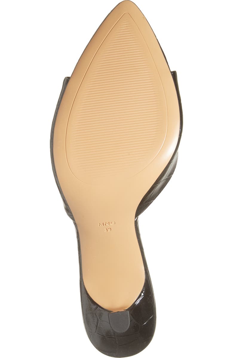 MANGO Pepyco Slide Sandal, Alternate, color, Black