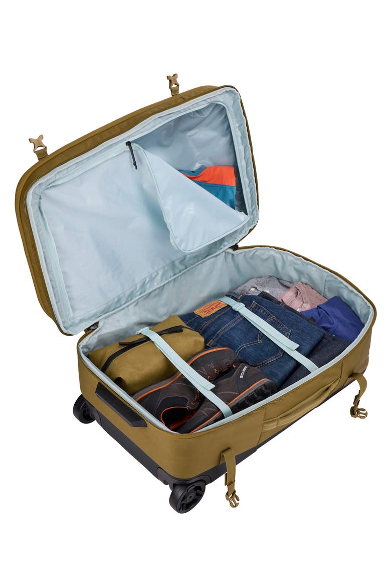 Aion Wheeled Duffle Bag, Alternate, color, NUTRIA