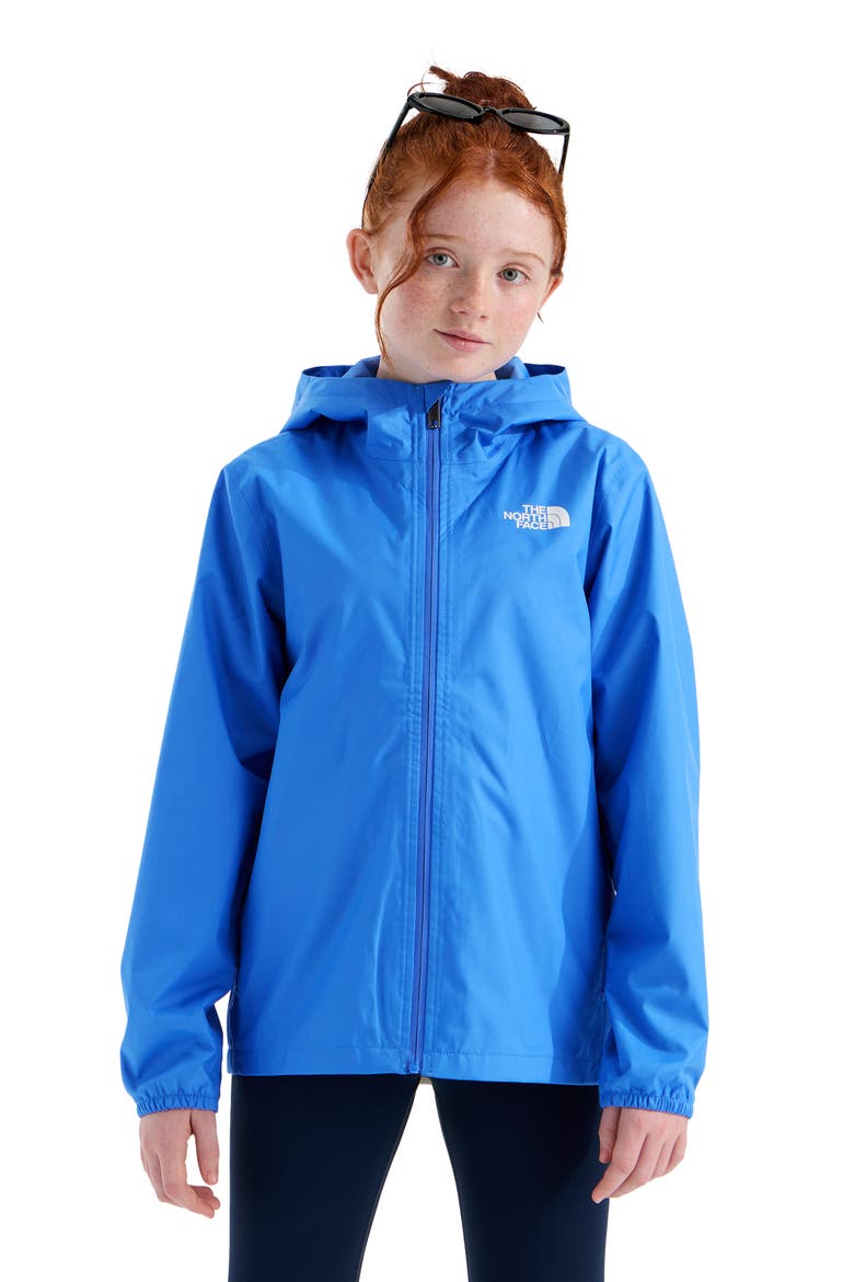Kids' Zipline Rain Jacket, Alternate, color, ACTIVE BLUE