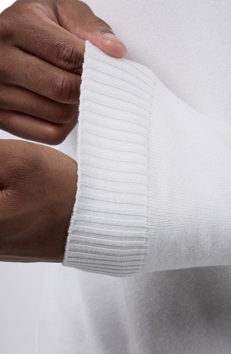 XRAY Quarter Zip Mock Neck Sweater, Alternate, color, Off White