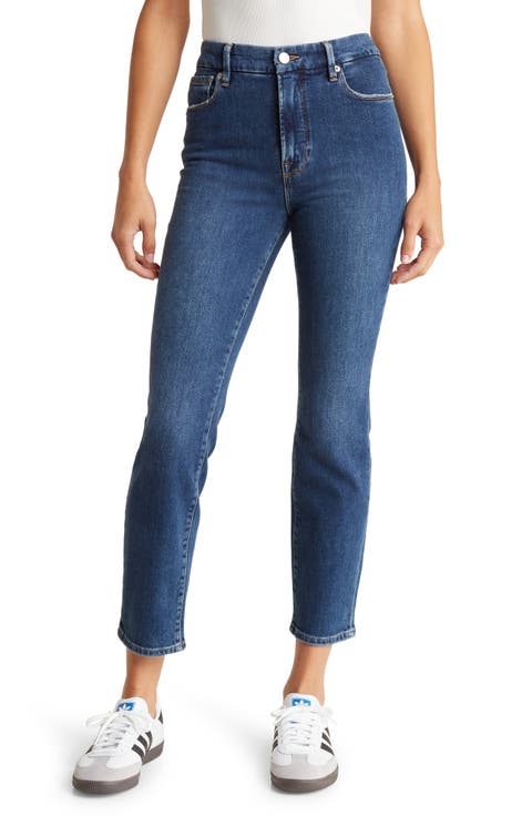 Good Classic Slim Straight Jeans (Regular & Plus Size)