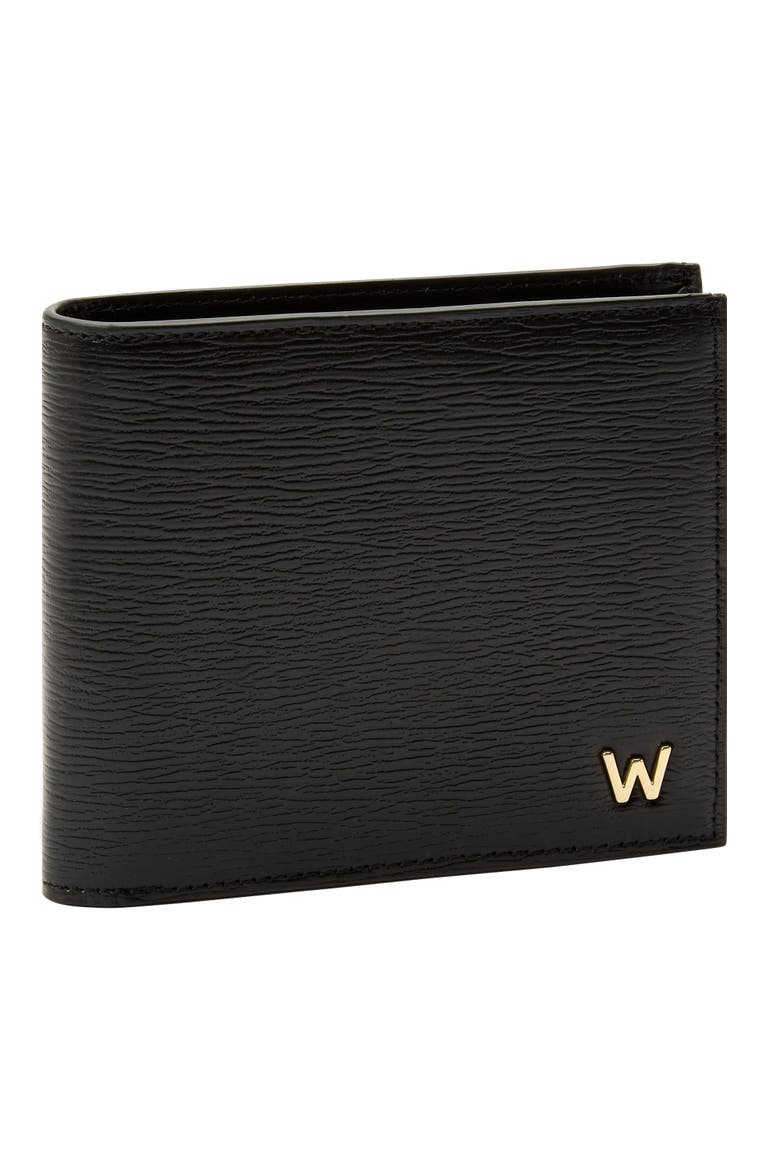 W Billfold, Alternate, color, Black