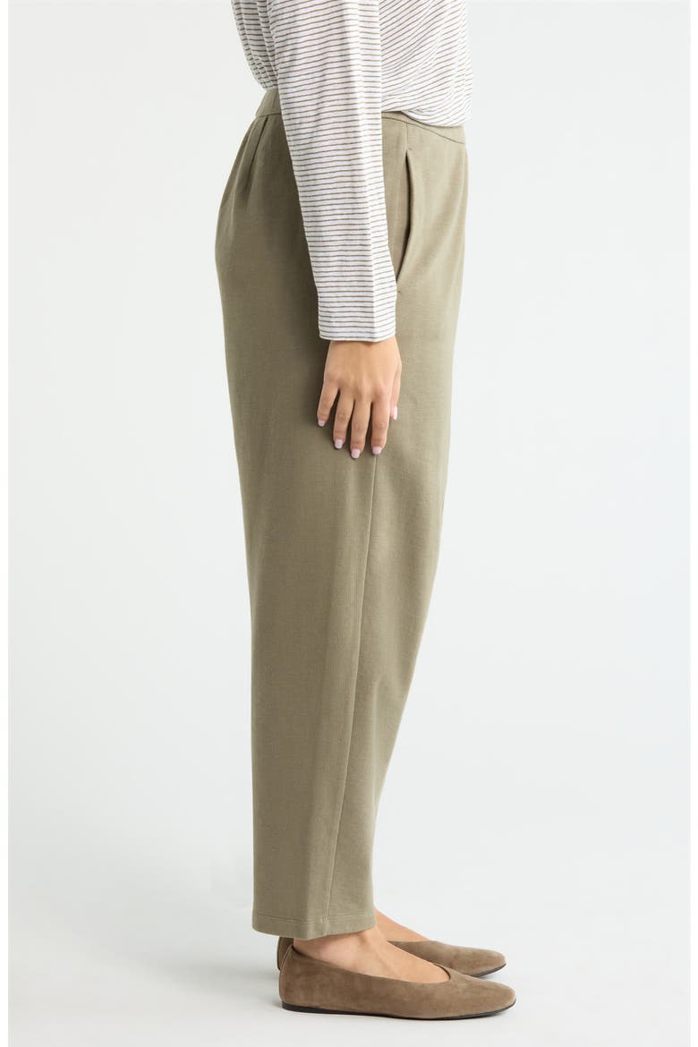 Slouch Ankle Pants, Alternate, color, BAY LEAF