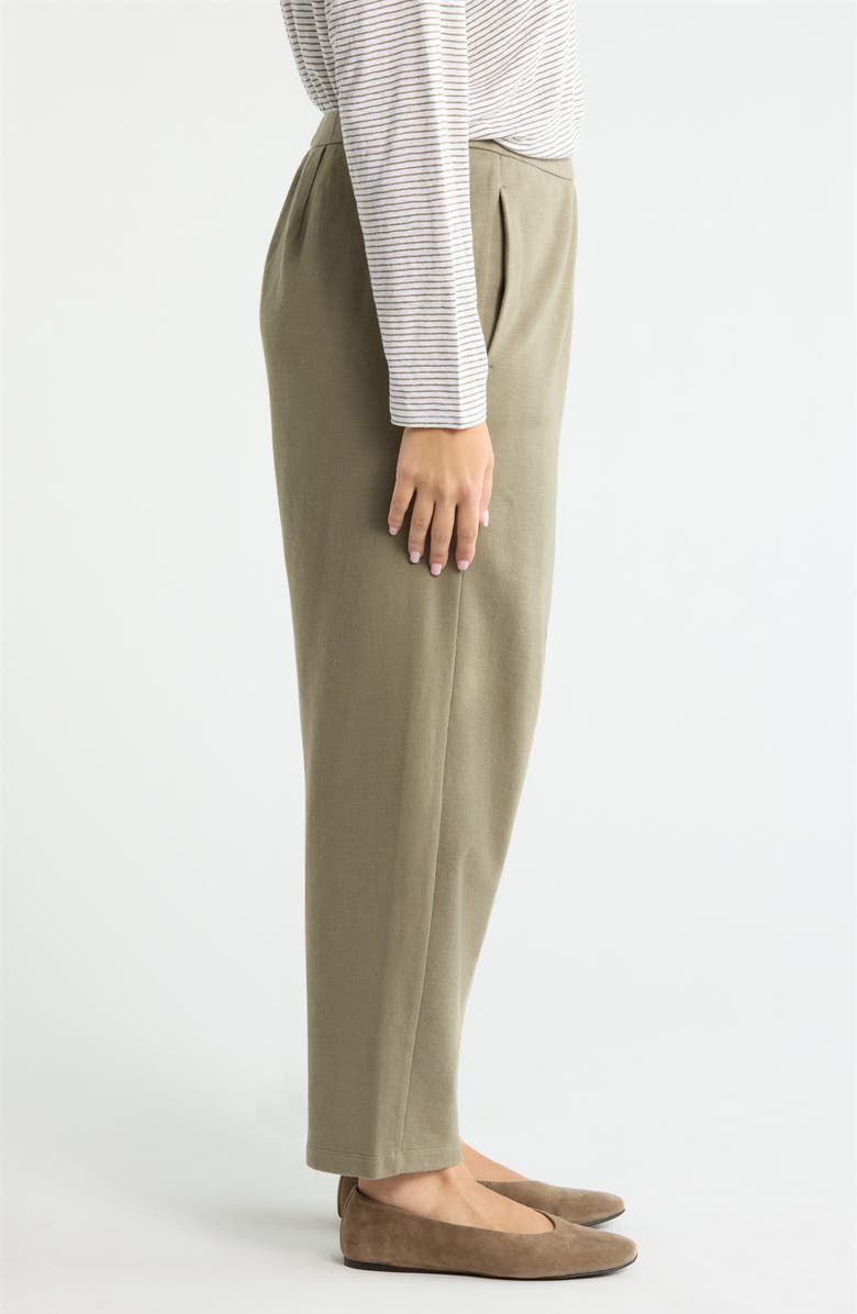 Eileen Fisher Slouch Ankle Pants, Alternate, color, Bay Leaf