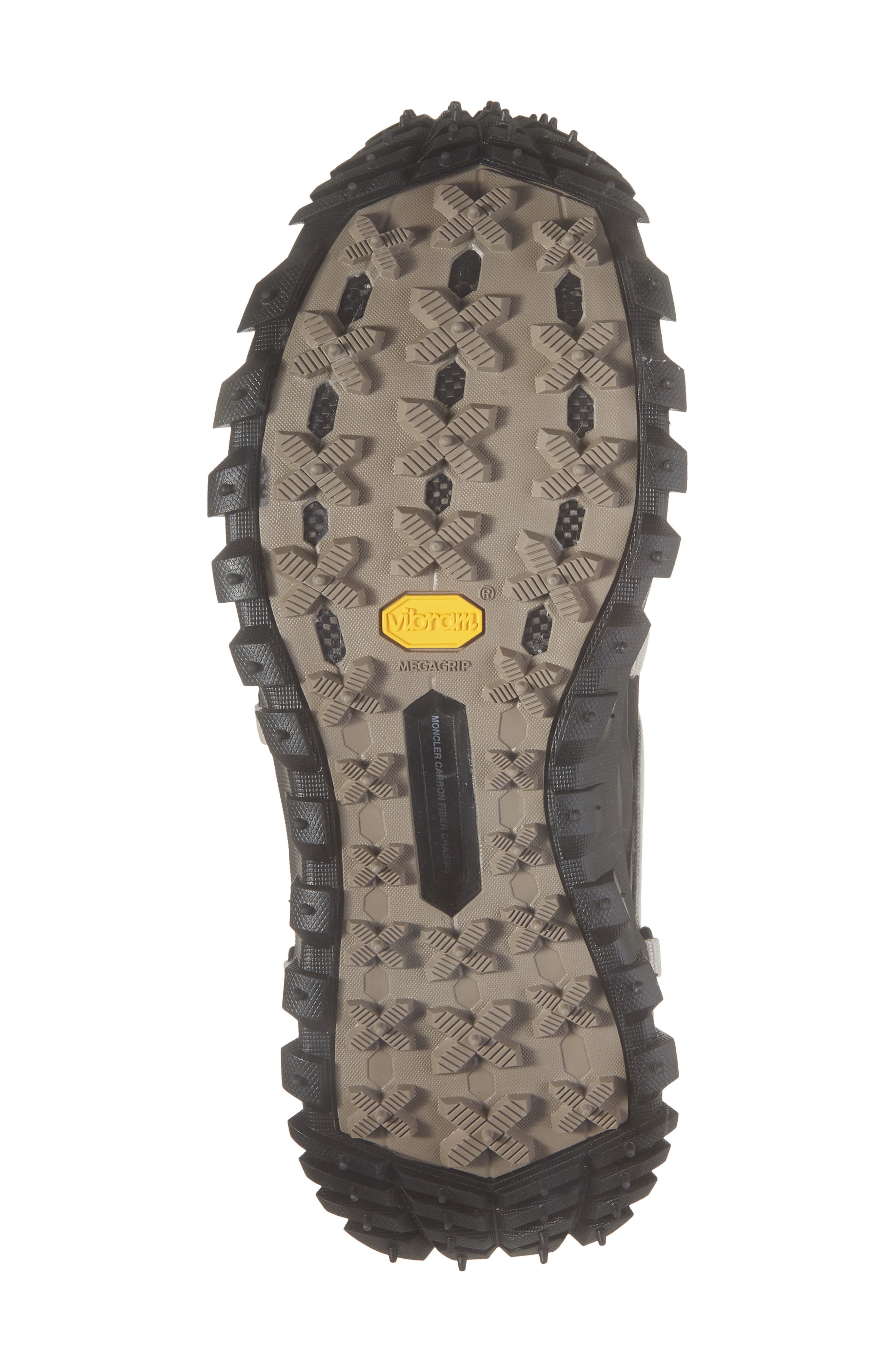 Moncler x Rick Owens Trailgrip Megalace Low Top Sneaker, Alternate, color, Black