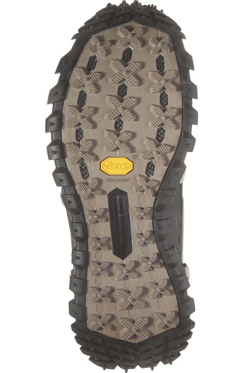 Moncler x Rick Owens Trailgrip Megalace Low Top Sneaker, Alternate, color, Black