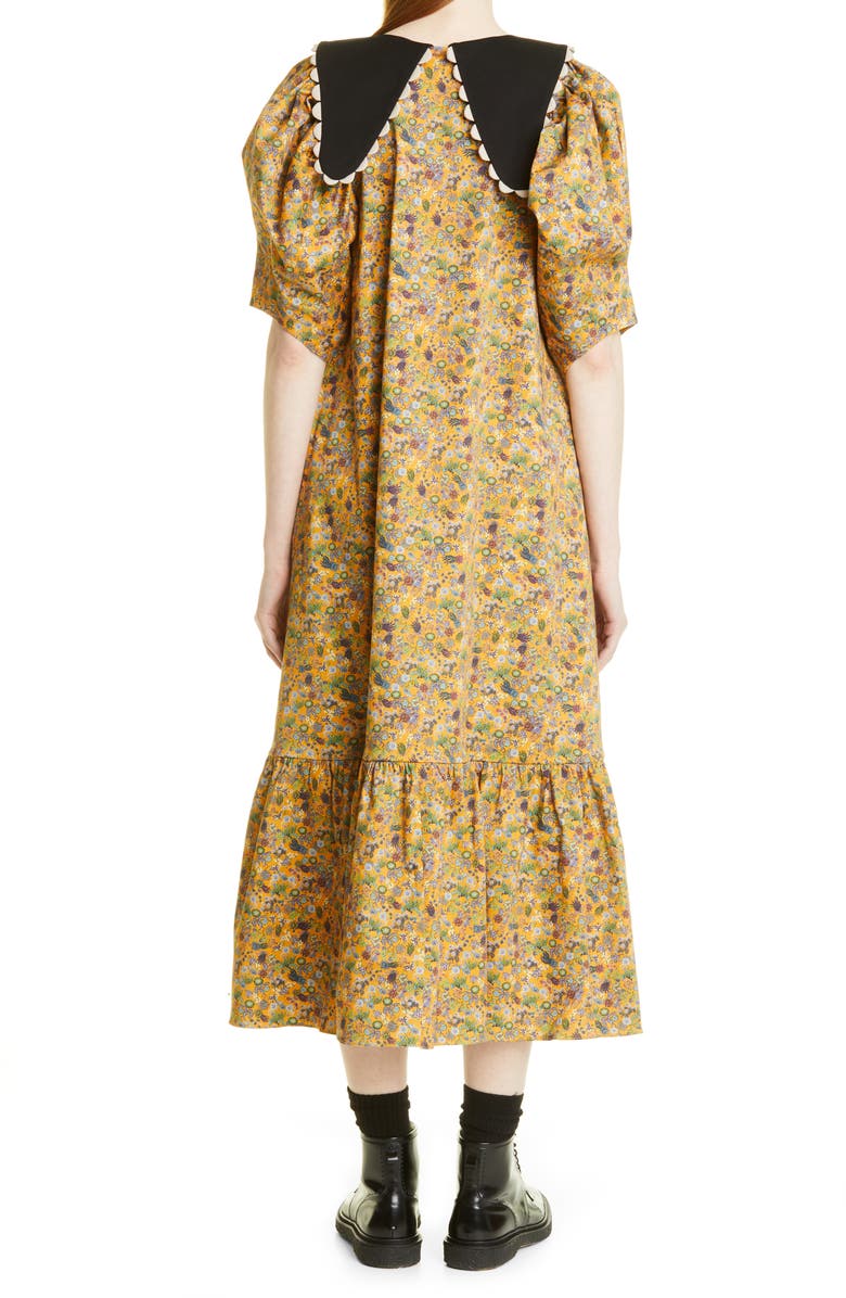 Kika Vargas Consuelo Midi Dress, Alternate, color,