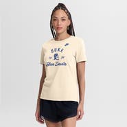 Nike Women's Nike Natural Duke Blue Devils Legacy Team Name T-Shirt