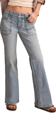 Lucky Brand Low Rise Flare Jeans