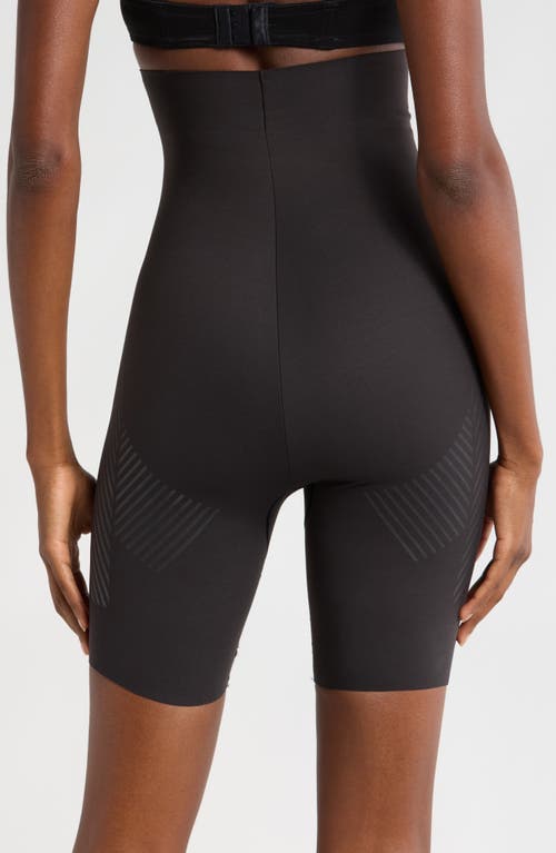 Tc Rear Lift Thigh Slimming Shaper Shorts In Gray