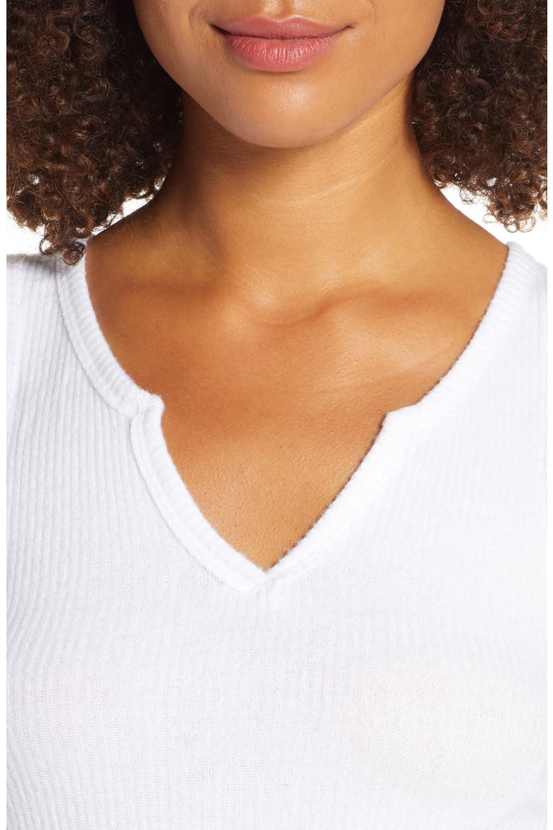 Ribbed Sleep Tank, Alternate, color, WHITE