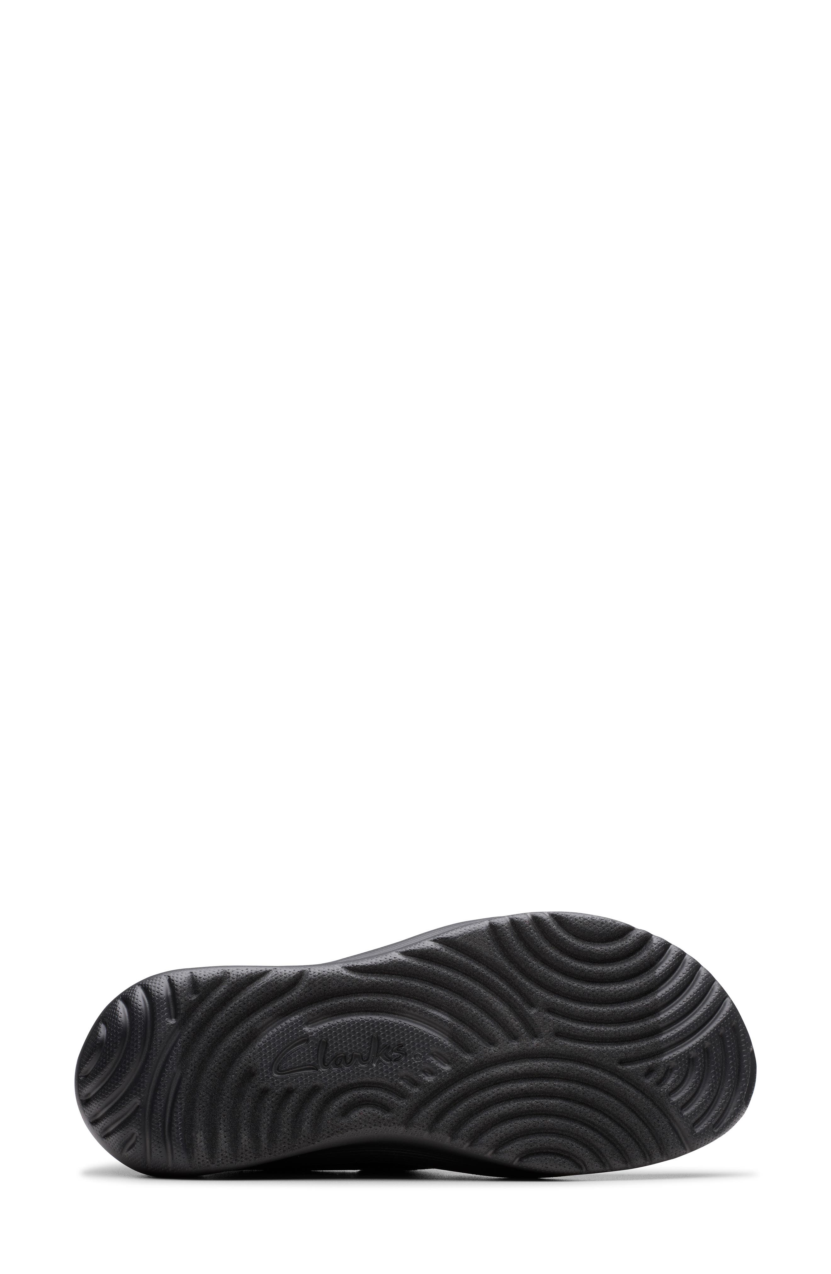 Clarks<sup>®</sup> Solevana Mary Jane Sneaker, Alternate, color, Black