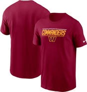 Nike Men's Nike Burgundy Washington Commanders Muscle T-Shirt