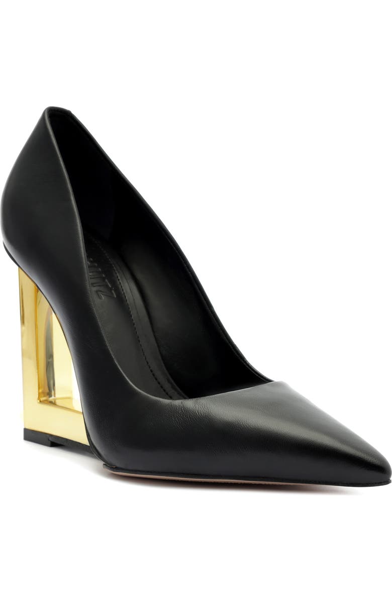 Schutz Filipa Pointed Toe Wedge Pump, Main, color,