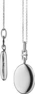 Monica Rich Kosann Eve Slim Oval Locket Necklace