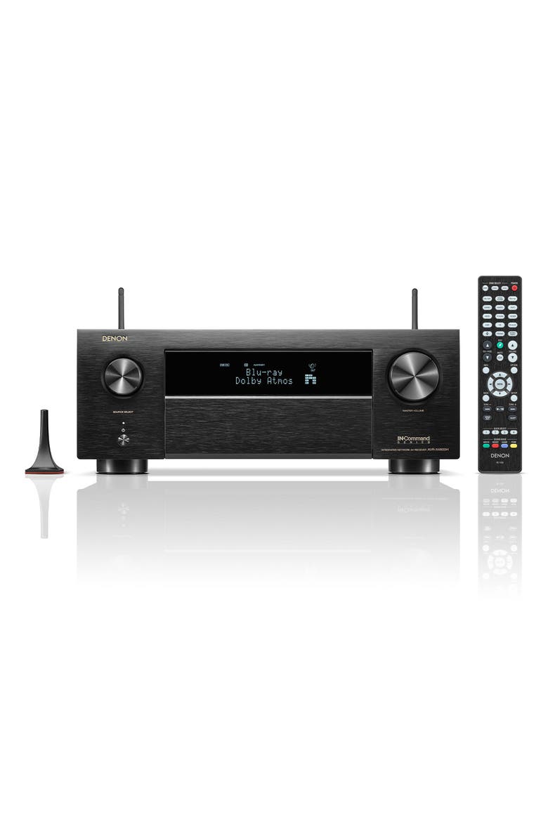 AVR-X4800H 9.4 Channel 8K Home Theater Receiver with Dolby Atmos/DTSX & HEOS Built-In, Main, color, Black
