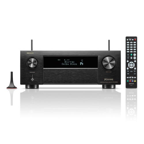Denon AVR-X4800H 9.4 Channel 8K Home Theater Receiver with Dolby Atmos/DTSX & HEOS Built-In in Black at Nordstrom