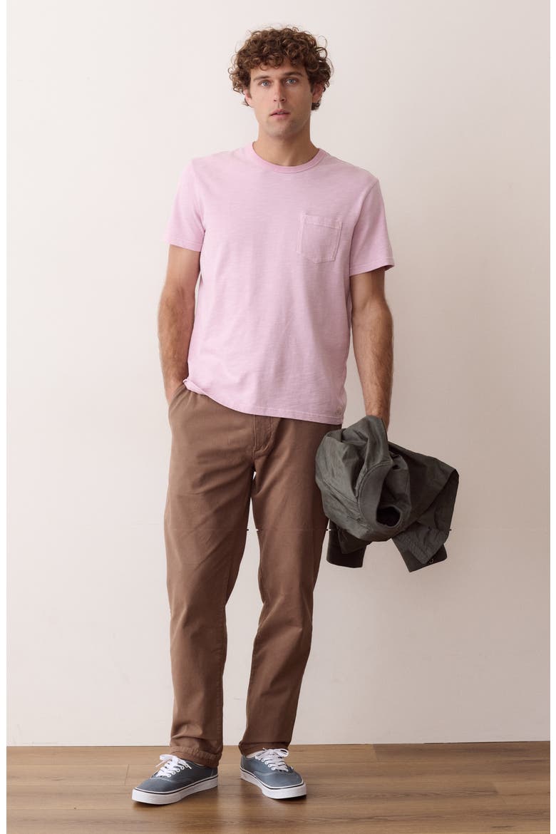 Luxe Slub Pocket T-Shirt, Alternate, color, LAVENDER FROST