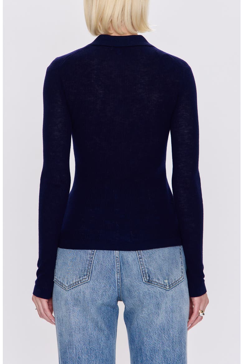 Korey Merino Wool Cardigan, Alternate, color, NAVY