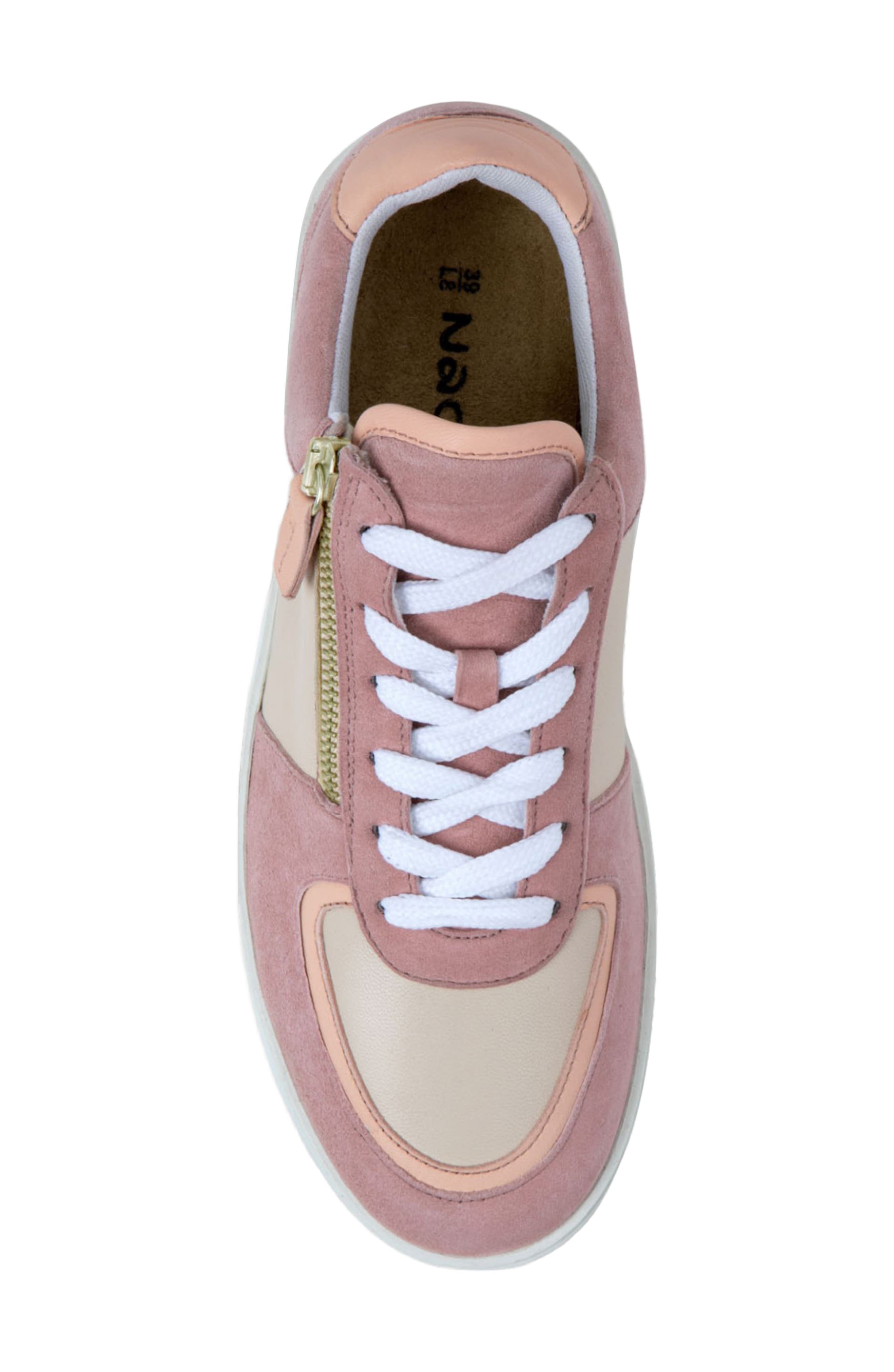 Naot Newbury Sneaker, Alternate, color, Peach Peony Multi