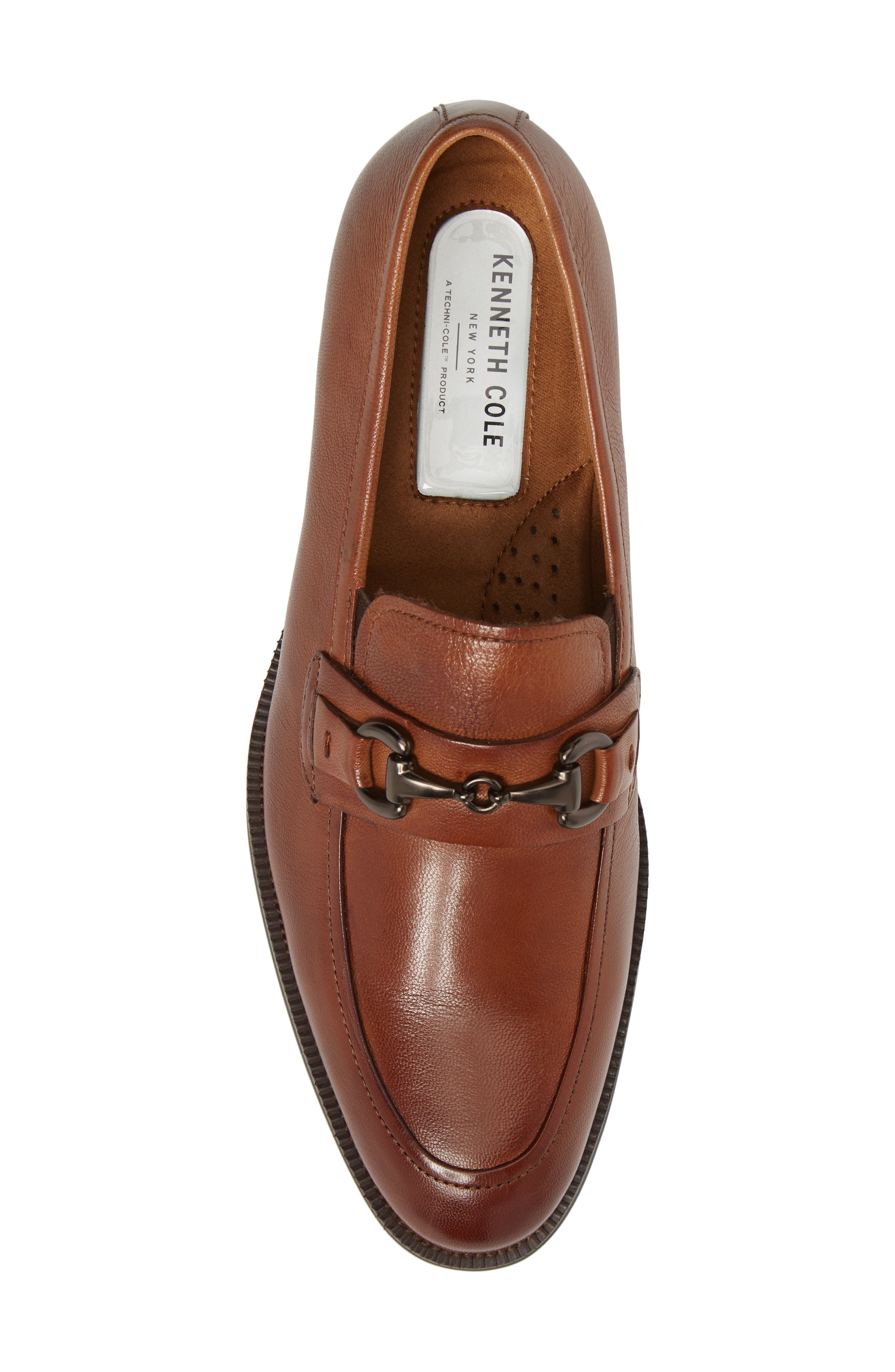 Brock Bit Loafer, Alternate, color, COGNAC LEATHER